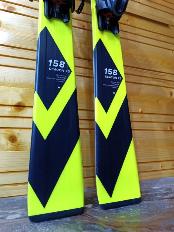 LYŽE VOLKL DEACON 7.2 YELLOW 158CM --MODEL 2024--